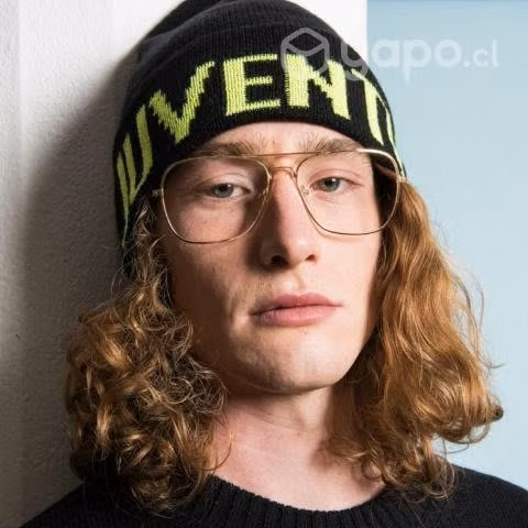 Juventus gorro bernie con estampado amarillo