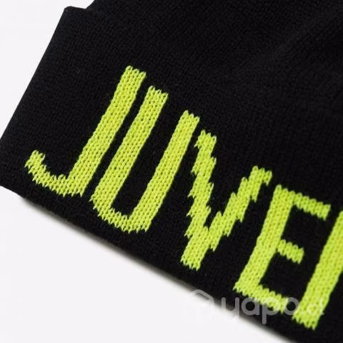 Juventus gorro bernie con estampado amarillo