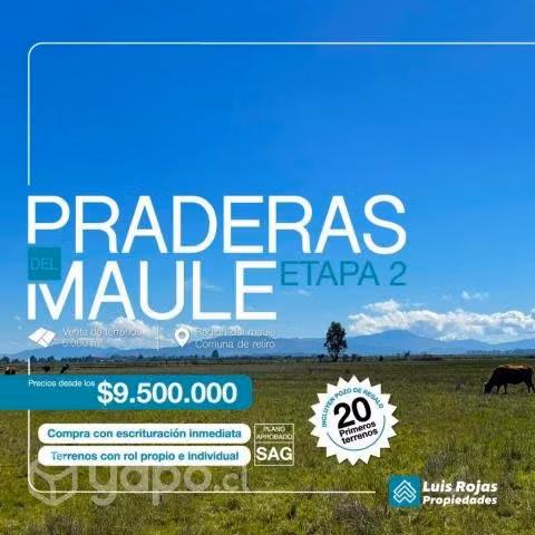 Parcelas retiro