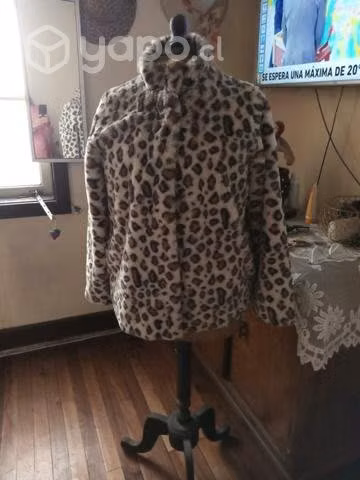 Chaqueta piel sintética