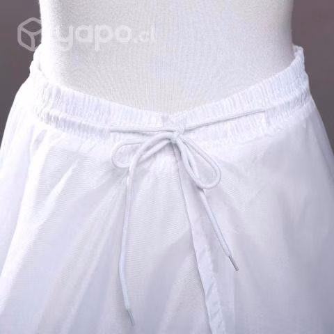 Falso novia vestido 3 aros