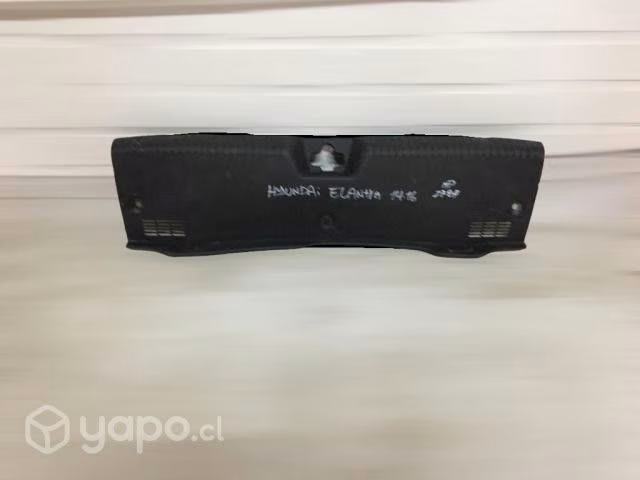 Cubre chapa maletero hyundai elantra 2014 2016