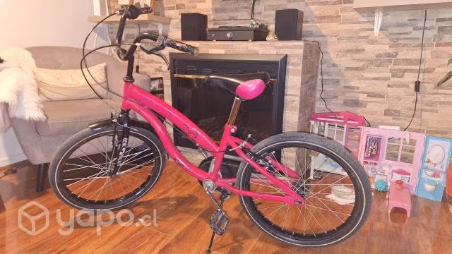 Bicicleta Niña Aro 20. Marca Bianchi