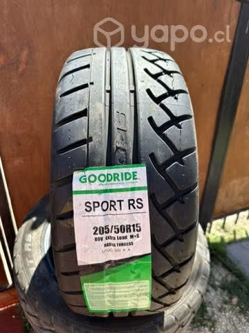 5 Neumáticos Semi Slick 205/50R15