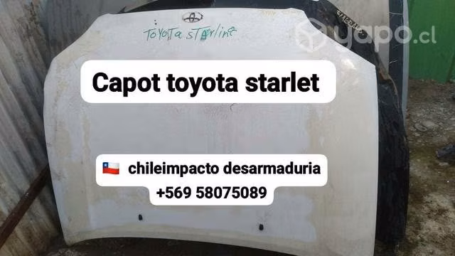Capo Toyota starlet desarmaduría