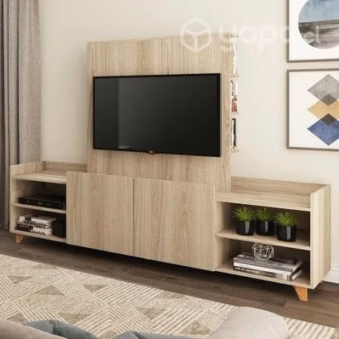 Rack TV Panel 9001 Aurora Beige - Imagen 2