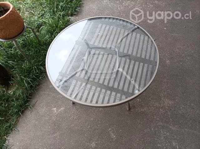 Mesa centro jardin (Vidrio)