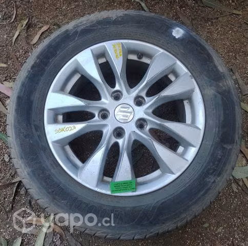 Llanta Aluminio Con Neumático Suzuki SX4 Crossover