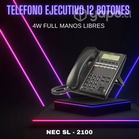 Teléfono ejecutivo 12 botones 4w