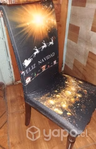 Fundas de silla navideñas