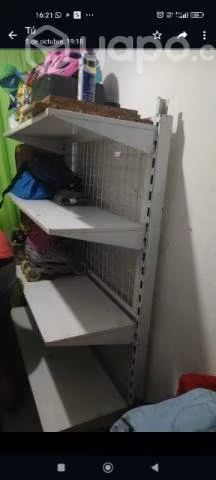 Estante exhibidor metalico