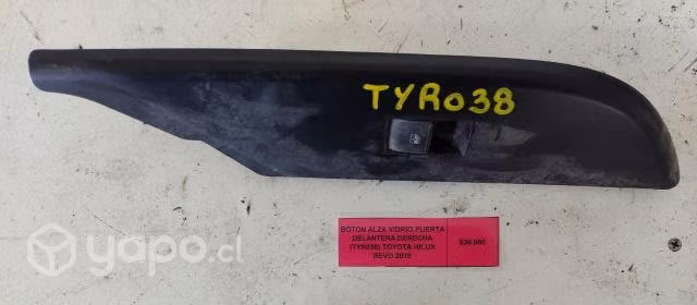 Boton Alza Vidrio Del Der Toyota Hilux revo 2019