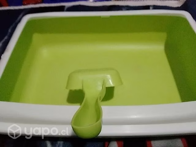 Arenero sanitario para Gatos (viene con su palita)