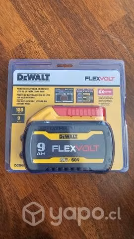 Bateria flexvolt 9 amp nueva selladas