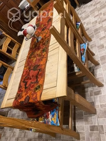 Mesa con 6 sillas