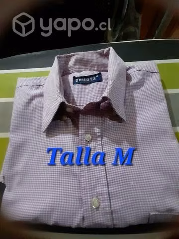 Camisas especial vestir huaso colores rojo ,rosado