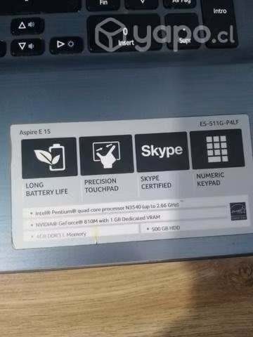 Acer Aspire e 15