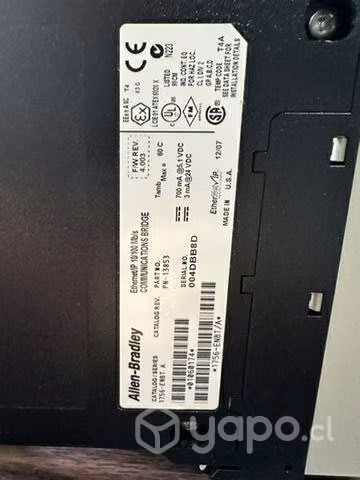 Modulo PLC 1756 ENBT Allen Bradley - Imagen 2