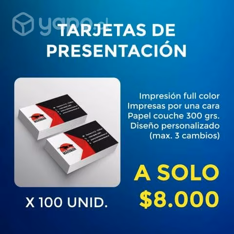 Tarjetas de presentación