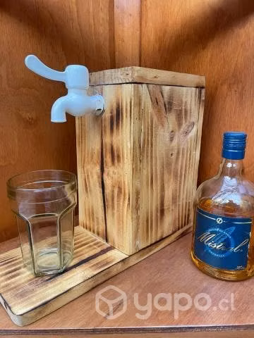 Dispensador de licor RÚSTICO