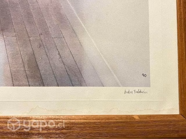 Cuadro obra Andrés Baldwin Formato Grande Firmado