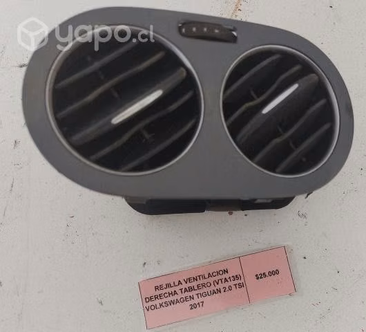 Rejilla Ventilac der Tablero (VTA135) VW Tiguan