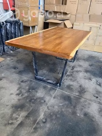 Mesa Comedor madera solida de Secouya 5cms espesor