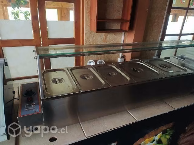Baño maria vitrina