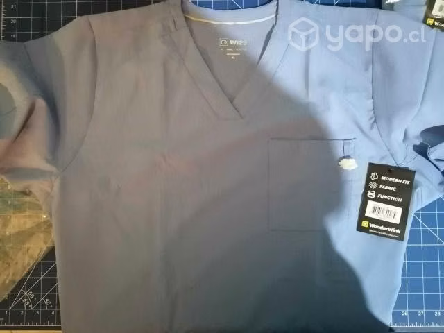 Uniforme clinico XL celeste Nuevo - Imagen 4