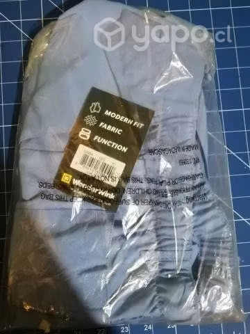 Uniforme clinico XL celeste Nuevo - Imagen 3