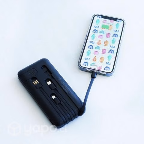 Power Bank 10000mAh 1 Usb, Incluye cable Cargadore