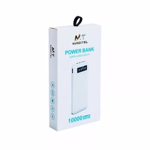 Power Bank 10000mAh 1 Usb, Incluye cable Cargadore