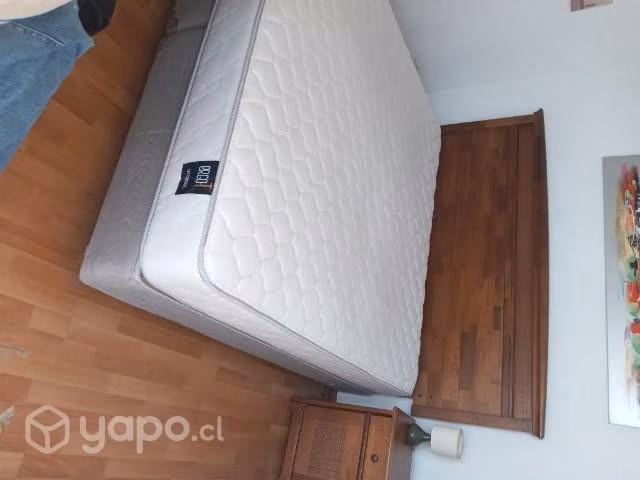Cama super king 2,5 plazas poco uso
