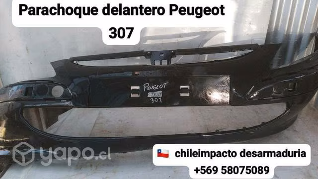 Para choque delantero Peugeot 307 desarmaduría