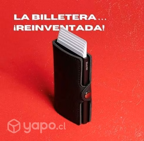 Practicas billeteras con dispensador de tarjetas