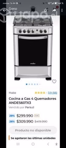Cocina marca mabel - Imagen 2
