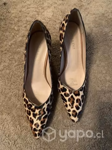 Zapatos Pollini 100% cuero animal print - Imagen 5