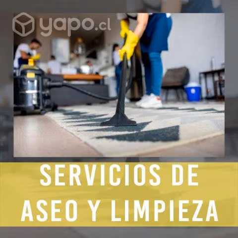 Servicios de aseo y limpieza