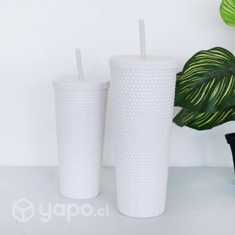 Pack vaso frio/ caliente con bombilla 1000ml+700ml
