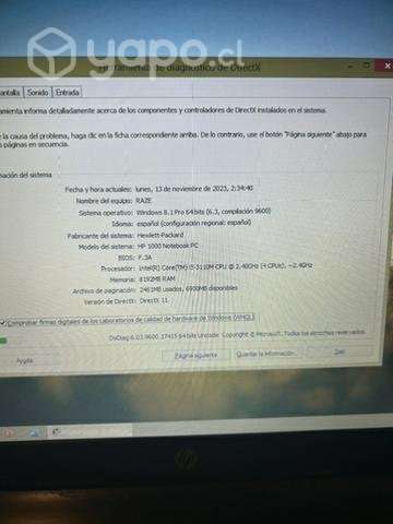 Notebook hp - Imagen 4
