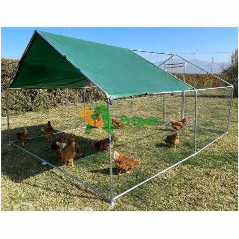 Gallinero 9 Mts2 Acero Galvanizado