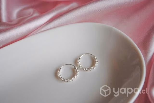 Aros plata 925