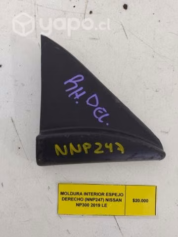 Moldura Int Espejo Der (NNP247) Nissan NP300 2019
