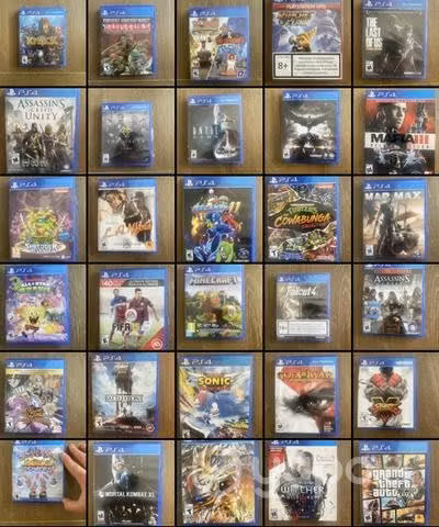 Juegos físicos de PS4