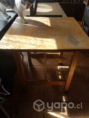 Mesas de madera