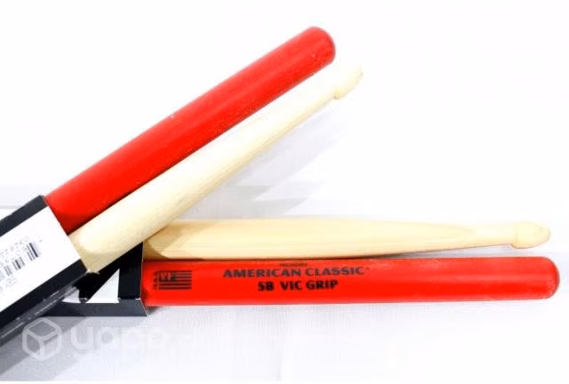 Pack x2 baquetas 5b vic grip // lucy rock