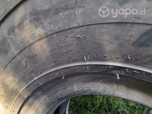 Neumatico nuevo Cargador Frontal aro 25