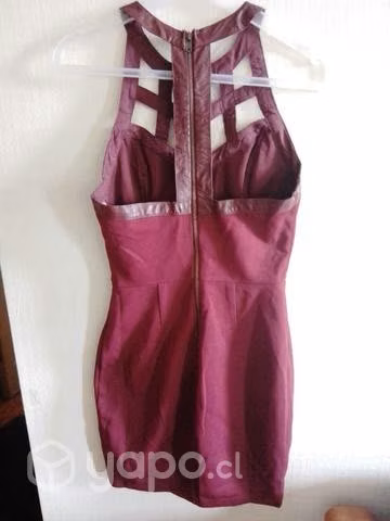 Vestido burdeo - Imagen 2