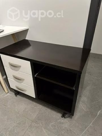 Mueble rack cajonera premium impecable