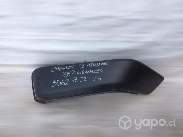 Extension de tapabarro lh jeep wrangler 2018-2022